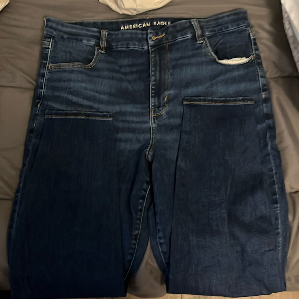 American eagle size 18 curvy hi rise jeggings